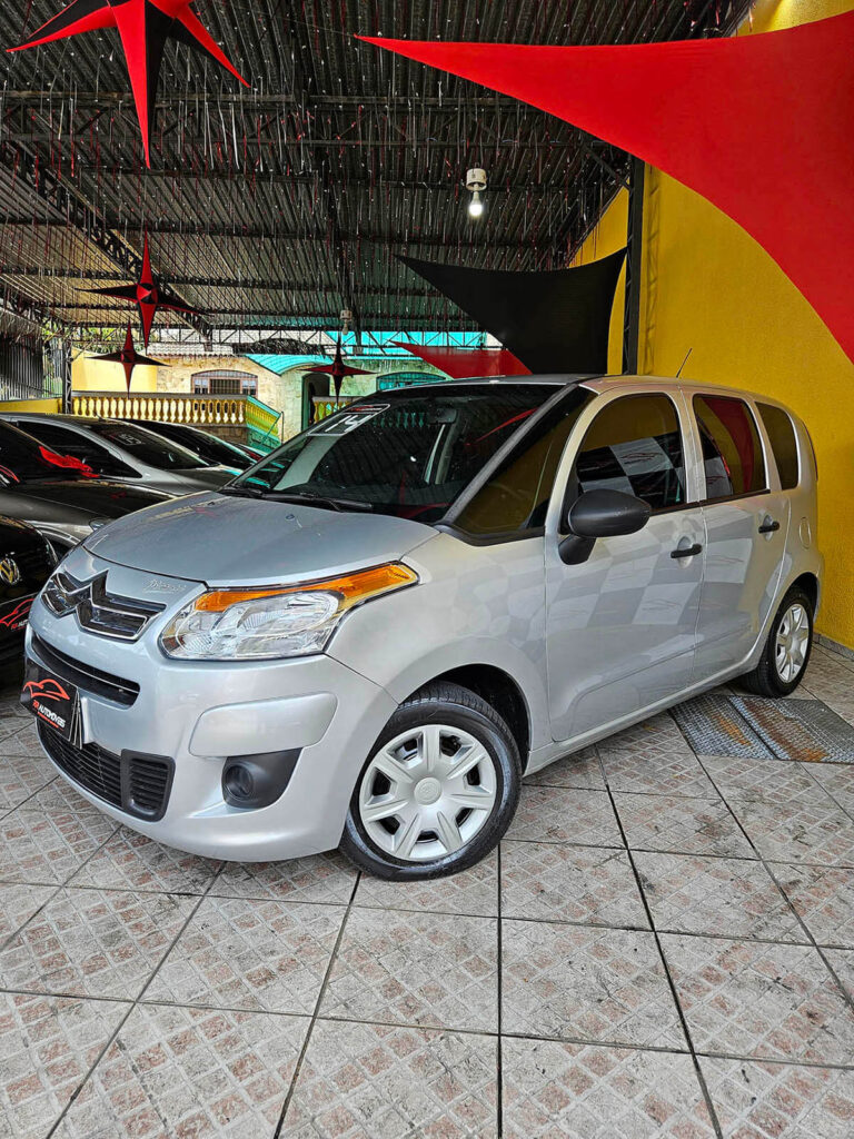 3-CITROËN-C3-PICASSO-1.5-FLEX-GL-MANUAL-PRATA-2014-RR-AUTOMOVEIS-LOJA-DE-CARROS-FREGUESIA-DO-O-AVENIDA-PETRONIO-PORTELA