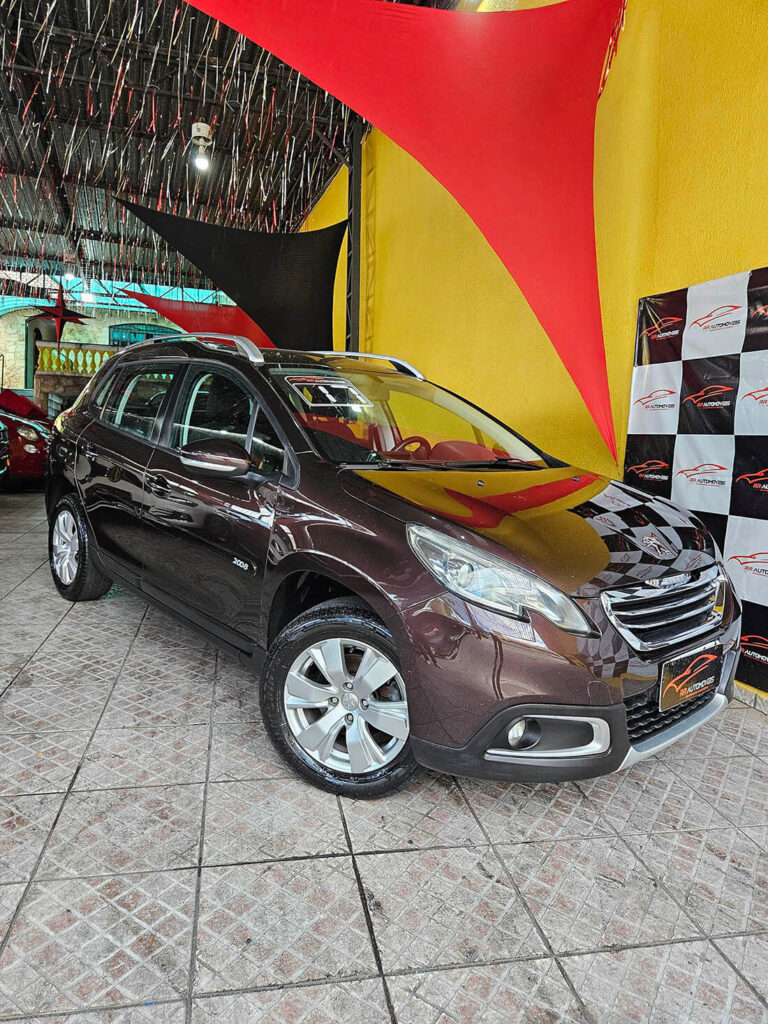 1-PEUGEOT-2008-1.6-16V-FLEX-ALLURE-4P-AUTOMÁTICO-MARROM-2017-RR-AUTOMOVEIS-LOJA-DE-CARROS-FREGUESIA-DO-O-AVENIDA-PETRONIO-PORTELA