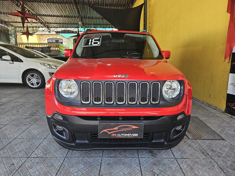 2-JEEP-RENEGADE-1.8-16V-FLEX-LONGITUDE-4P-AUTOMÁTICO-VERMELHO-2016-RR-AUTOMOVEIS-LOJA-DE-CARROS-FREGUESIA-DO-O-AVENIDA-PETRONIO-PORTELA