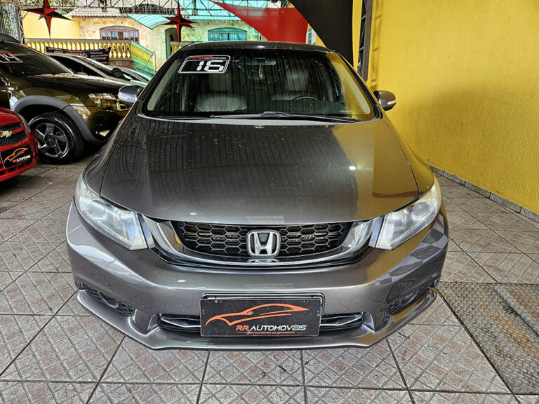 2-HONDA-CIVIC-2.0-LXR-16V-FLEX-4P-AUTOMÁTICO-CINZA-2016-RR-AUTOMOVEIS-LOJA-DE-CARROS-FREGUESIA-DO-O-AVENIDA-PETRONIO-PORTELA