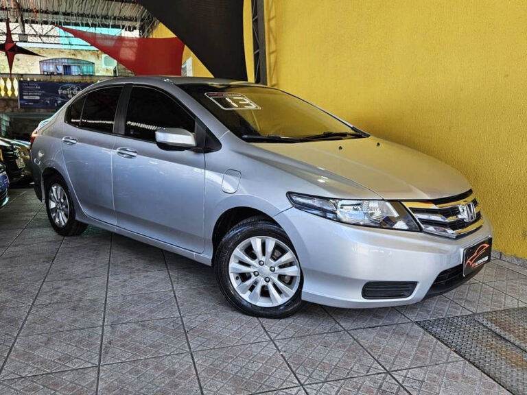 1-HONDA-CITY SEDAN-LX-1.5-FLEX-16V-AUTOMATICO-2013-PRATA-RR-AUTOMOVEIS-LOJA-DE-CARROS-FREGUESIA-DO-O-AVENIDA-PETRONIO-PORTELA