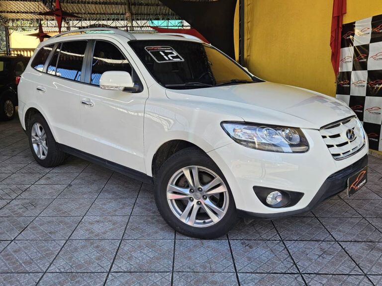 1-HYUNDAI-SANTA-FÉ-3.5-MPFI-GLS-7-LUGARES-V6-24V-285CV-GASOLINA-4P-AUTOMÁTICO-BRANCO-2012-RR-AUTOMOVEIS-LOJA-DE-CARROS-FREGUESIA-DO-O-AVENIDA-PETRONIO-PORTELA