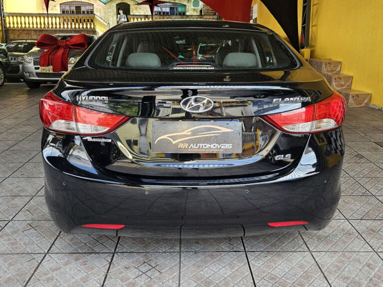 5-HYUNDAI-ELANTRA-1.8-GLS-16V-GASOLINA-4P-AUTOMATICO-2012-PRETO-RR-AUTOMOVEIS-LOJA-DE-CARROS-FREGUESIA-DO-O-AVENIDA-PETRONIO-PORTELA