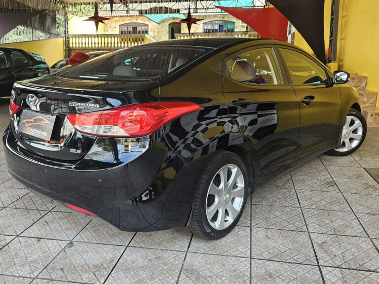 6-HYUNDAI-ELANTRA-1.8-GLS-16V-GASOLINA-4P-AUTOMATICO-2012-PRETO-RR-AUTOMOVEIS-LOJA-DE-CARROS-FREGUESIA-DO-O-AVENIDA-PETRONIO-PORTELA