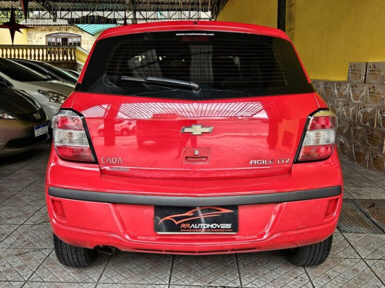 5-CHEVROLET-AGILE-1.4-MPFI-LTZ-8V-FLEX-MANUAL-VERMELHO-2014-RR-AUTOMOVEIS-LOJA-DE-CARROS-FREGUESIA-DO-O-AVENIDA-PETRONIO-PORTELA