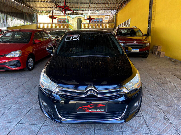 2-CITROEN-C4-LOUNGE-2.0-TENDANCE-FLEX-AUTOMÁTICO-PRETO-2015-RR-AUTOMOVEIS-LOJA-DE-CARROS-OSASCO-AVENIDA-VISCONTE-DE-NOVA-GRANADA