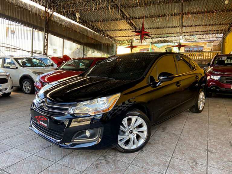3-CITROEN-C4-LOUNGE-2.0-TENDANCE-FLEX-AUTOMÁTICO-PRETO-2015-RR-AUTOMOVEIS-LOJA-DE-CARROS-OSASCO-AVENIDA-VISCONTE-DE-NOVA-GRANADA