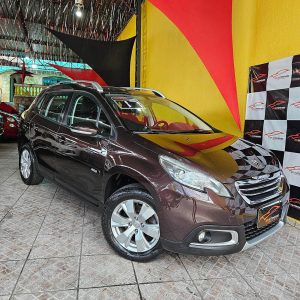 1-PEUGEOT-2008-1.6-16V-FLEX-ALLURE-4P-AUTOMÁTICO-MARROM-2017-RR-AUTOMOVEIS-LOJA-DE-CARROS-FREGUESIA-DO-O-AVENIDA-PETRONIO-PORTELA